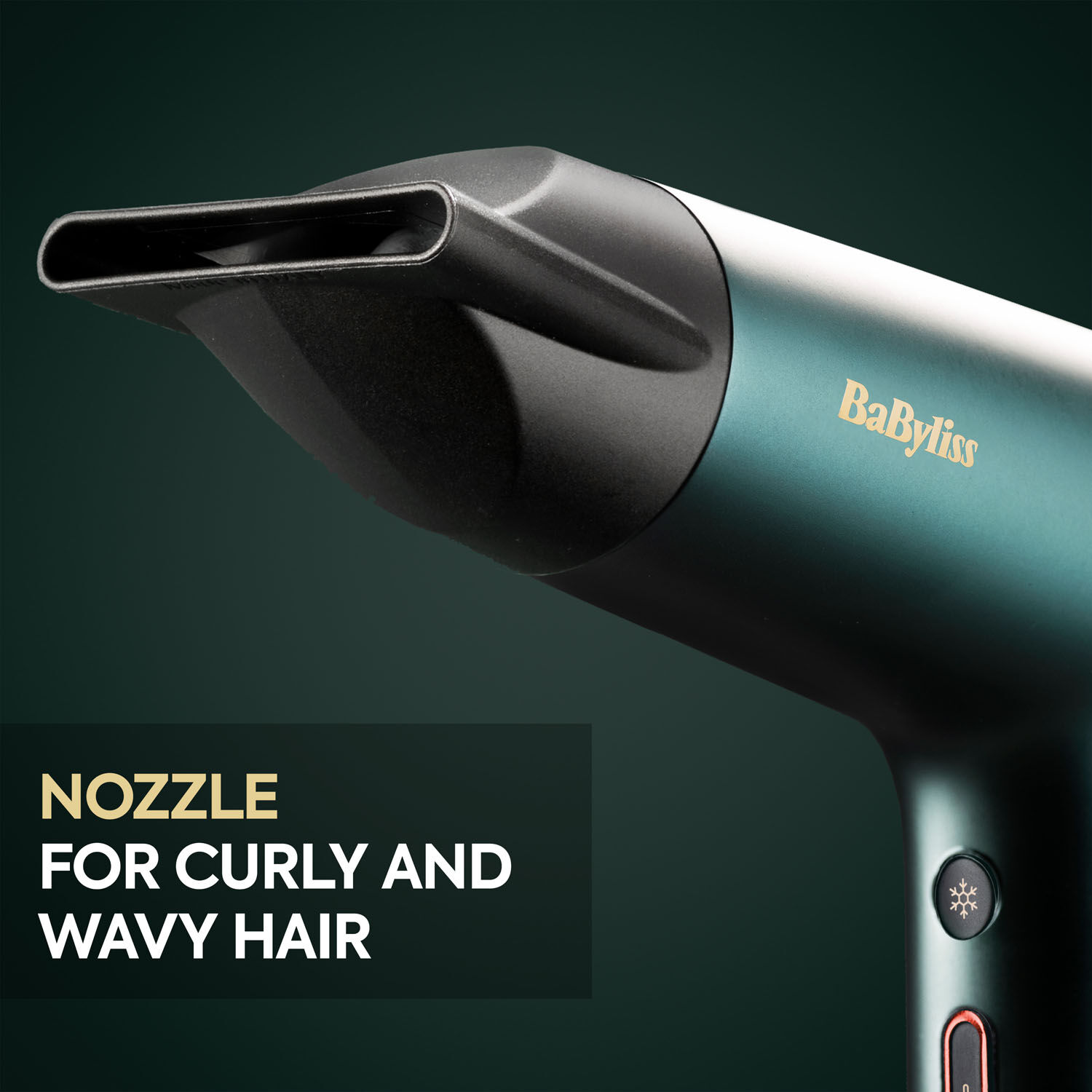 Regular Nozzle, for curly & wavy hair